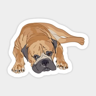 bullmastiff Sticker